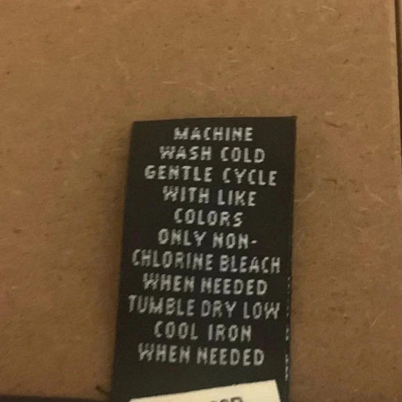 INC Women Printed Ruffled Sheer Peasant Top Henna Emblem Size Petite Large - Picture 6 of 7